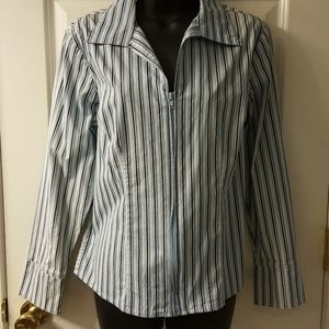 Women's Striped Long Sleeve Shirt